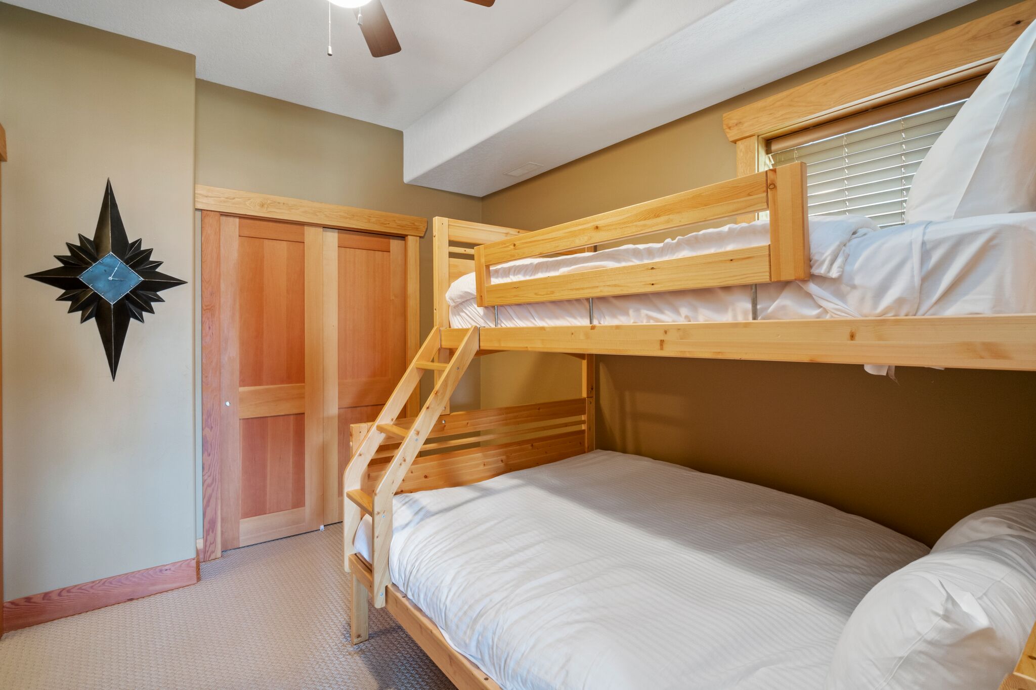 3rd Bedroom Down - Double/Single Bunk