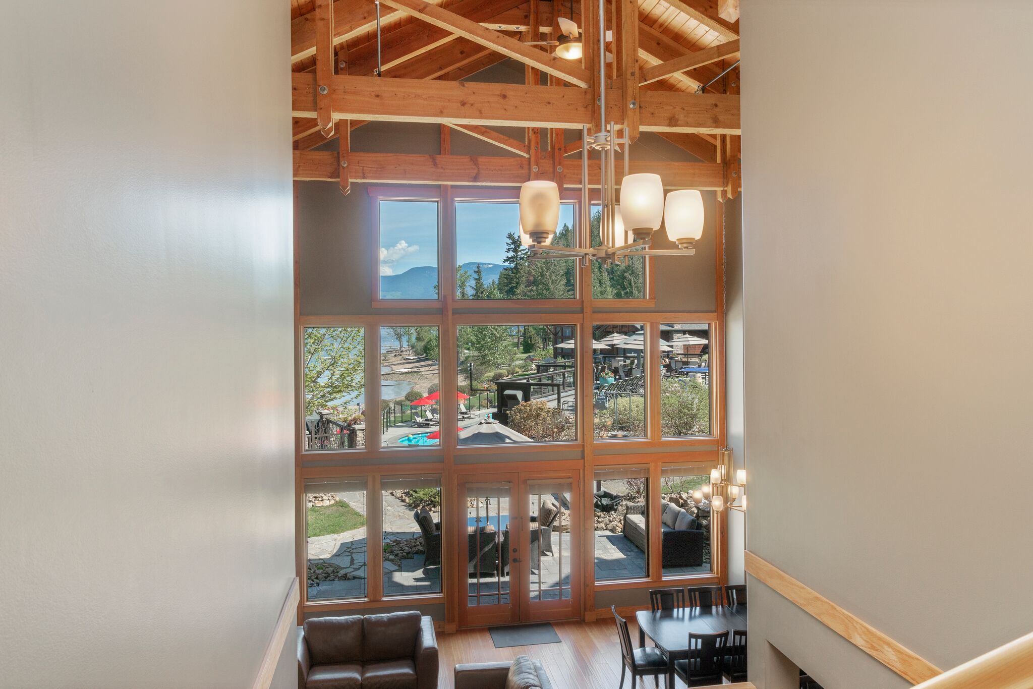 Upstairs view