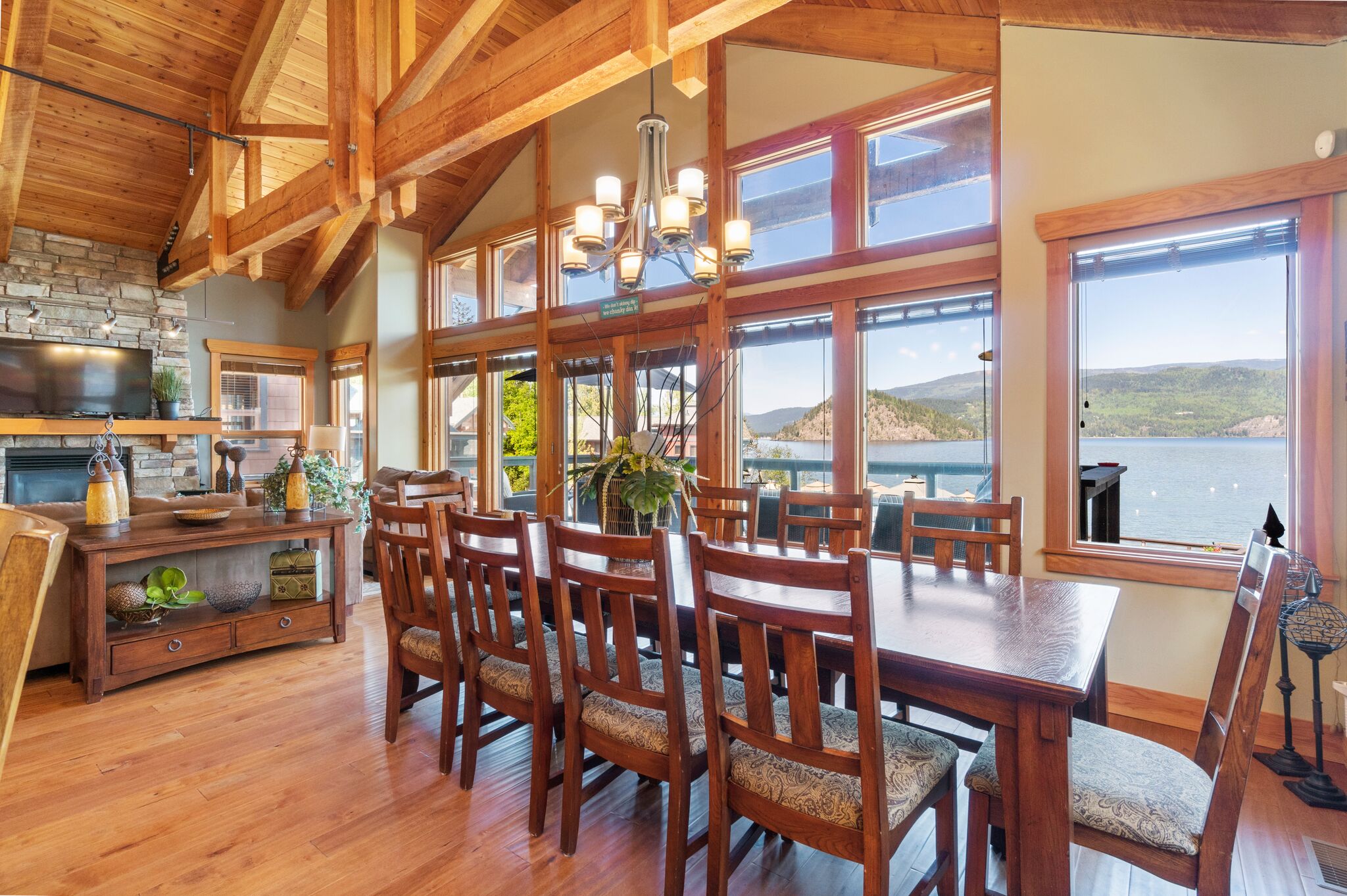 Dining & Upper Living Room